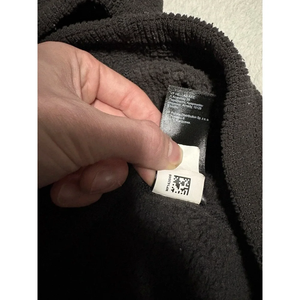 The North Face Men's 1/4 Zip‎ Black Pullover Sweatshirt Size Medium Sweater